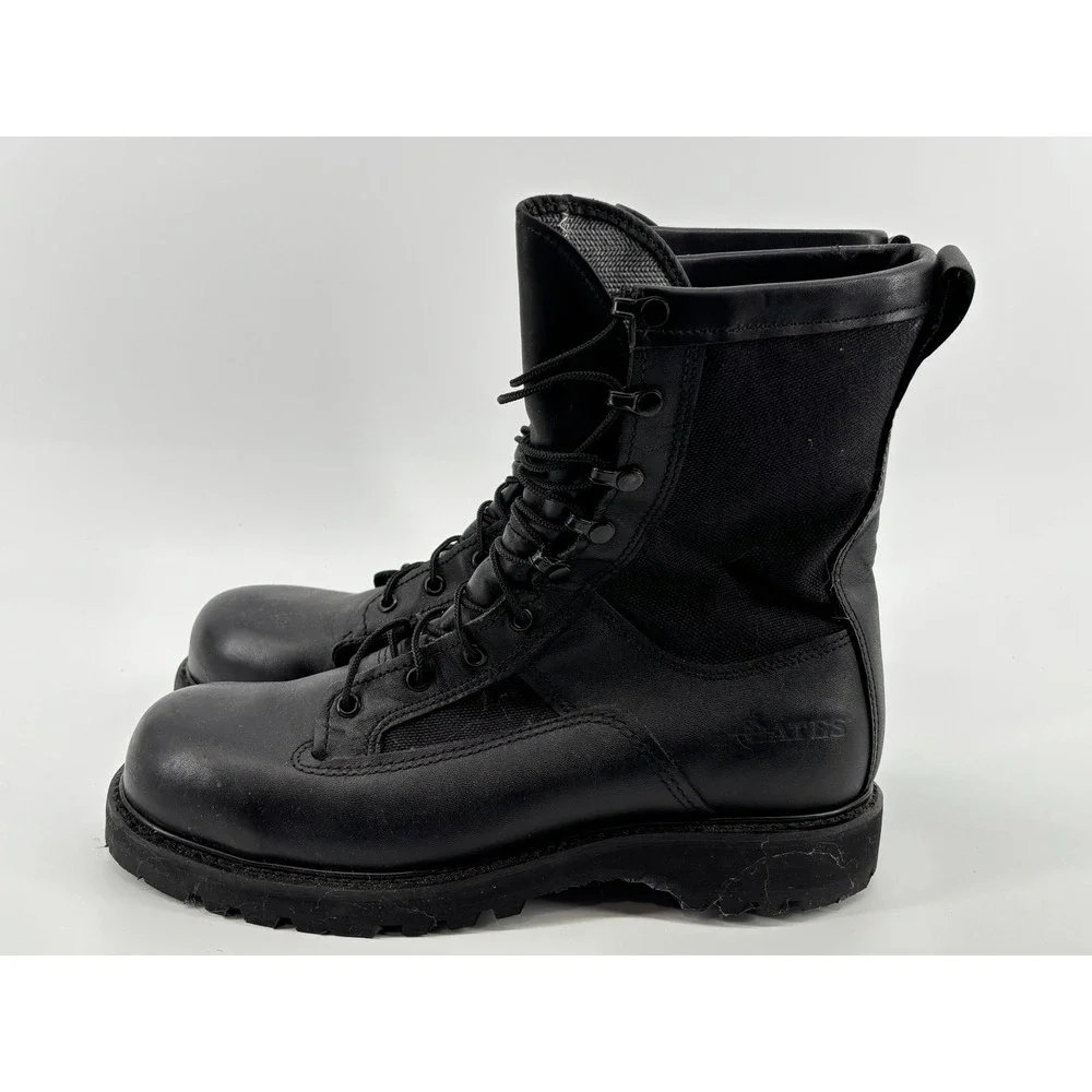 Bates Army Infantry E21500 Combat Boots Mens Black Gore-Tex Lace-to-Toe Work 11R